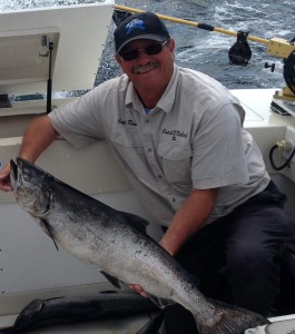 Captain Randy Hemb has serious Lake Michigan chartering experience.