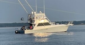 The Unreel Action's pride and joy. Best boat and smoothest ride on Lake Michigan.